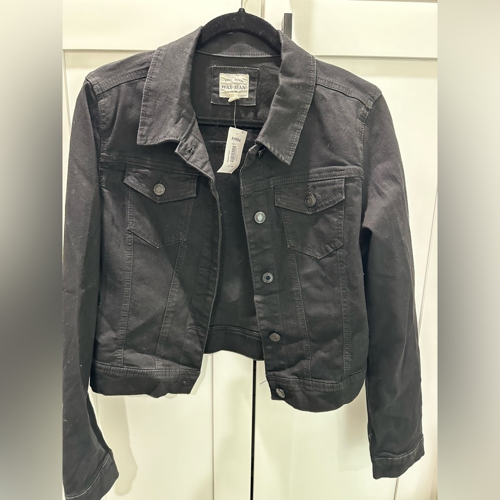 New!! Kyra Black Jean Jacket